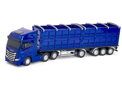 Imagem de Caminhão de Brinquedo Iveco S-Way Carreta 