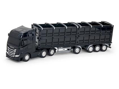 Imagem de Caminhão de Brinquedo Iveco S-Way Carreta 