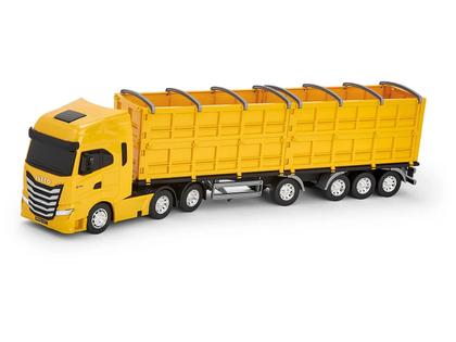 Imagem de Caminhão de Brinquedo Iveco S-Way Carreta 