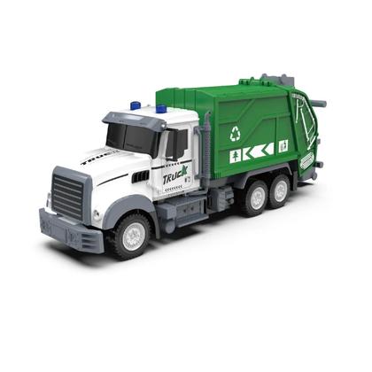 Imagem de Caminhão De Lixo RC Para Crianças Com Efeitos De Luz E Som, Caminhão De Controle Remoto