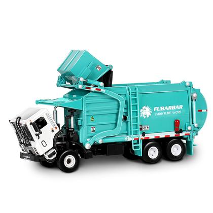 Imagem de Caminhão de lixo Toy FUBARBAR 1:43 Bruder Tonka Trash Trucks