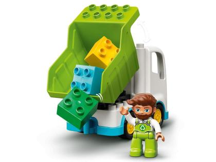 Imagem de Caminhão do Lixo e Reciclagem Lego Duplo