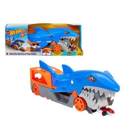 Imagem de Caminhão Guincho Tubarão Mastigador Hot Wheels GVG36