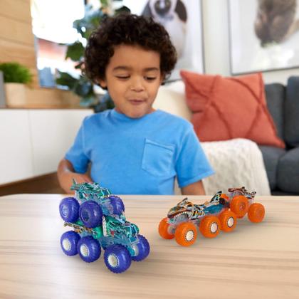 Imagem de Caminhão Hot Wheels Monster Trucks 1:64 - Escala com Grandes Plataformas
