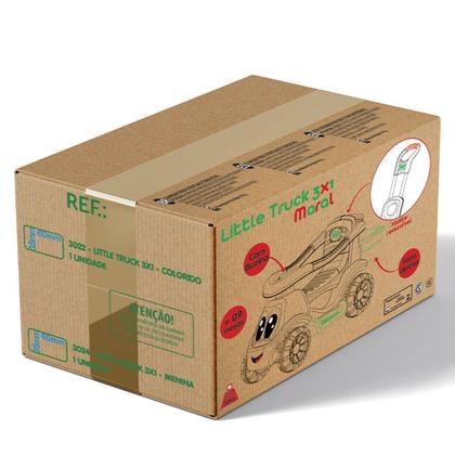 Imagem de Caminhão Infantil Maral Little Truck 3 x 1 Menina Rosa 3024