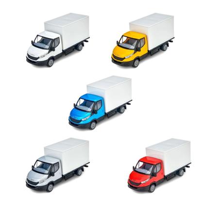 Imagem de Caminhão Iveco Daily Carroceria Bau Brinquedo Infantil