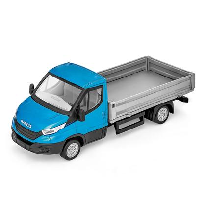 Imagem de Caminhão Iveco Daily Com Pneus Emborrachados E Acessórios Carga De Engradados Usual Brinquedos