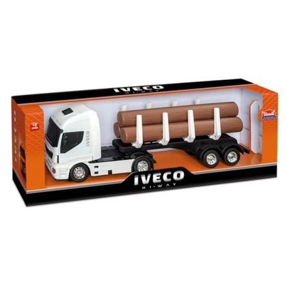 Imagem de Caminhão iveco hi-way tora madeireiro realista - usual