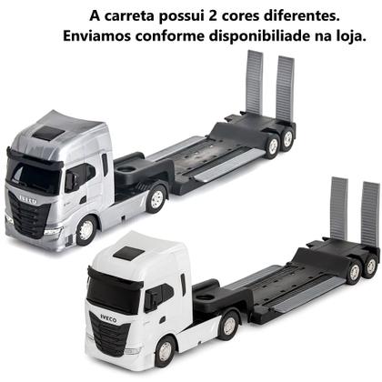Imagem de Caminhão Iveco Plataforma Com Carregadeira Case 721 Usual