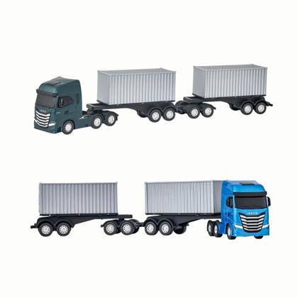 Imagem de Caminhão Iveco S-Way Rodotrem Container Usual Plastic
