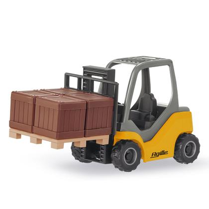 Imagem de Caminhão Plataforma Iveco Hi-way C/ Empilhadeira - Usual