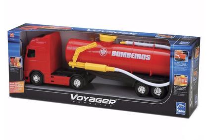 Imagem de Caminhão Roda Livre - Voyager Bombeiro - Solta Água - Roma Brinquedos