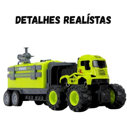 Imagem de Caminhão Truck Tanque de Água Fricção Verde 9309 - Braskit