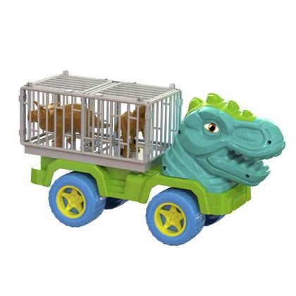 Imagem de Caminhão Truckssauro Dinossauro Rex Gaiola Mini Dinossauros