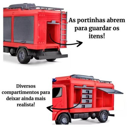 Imagem de Caminhão Urban Resgate - Bombeiro - Roma Brinquedos