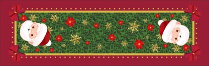 Imagem de Caminho De Mesa Trilho Papai Noel Natal Arabesco
