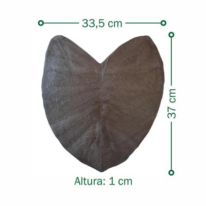 Imagem de Caminho para jardim kit com 10 modelo folha plástico reciclado