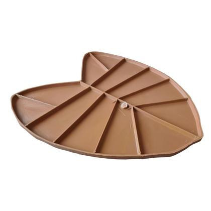 Imagem de Caminho para jardim kit com 10 modelo folha plástico reciclado