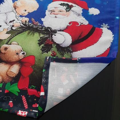 Imagem de Caminho Trilho de Mesa Natal Papai Noel e Anjos
