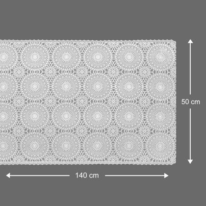 Imagem de Caminho Trilho Mesa Renda Plástico Impermeável 50x140 Vr