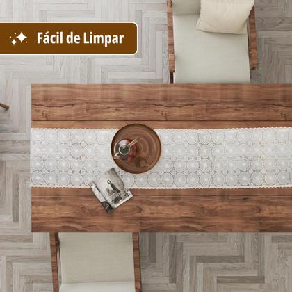 Imagem de Caminho Trilho Mesa Renda Plástico Impermeável 50x140 Vr