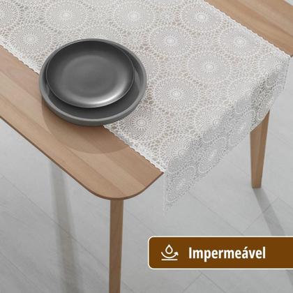 Imagem de Caminho Trilho Mesa Renda Plástico Impermeável 50x140 Vr