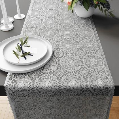 Imagem de Caminho Trilho Mesa Renda Plástico Impermeável 50x140 Vr