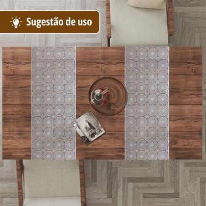 Imagem de Caminho Trilho Mesa Renda Plástico Impermeável 50x140 Vr