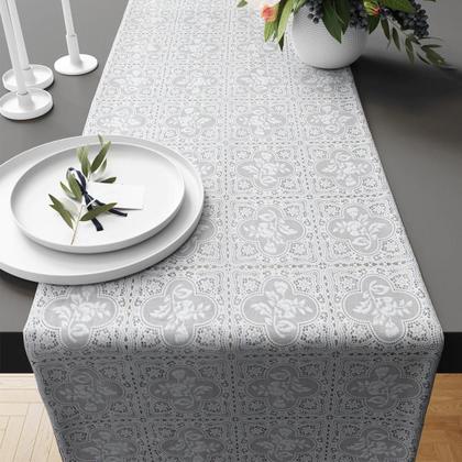 Imagem de Caminho Trilho Mesa Renda Plástico Impermeável 50x140 Vr