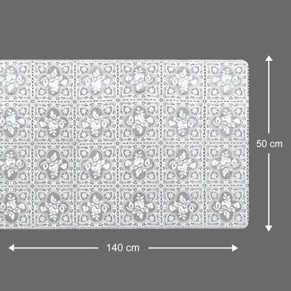Imagem de Caminho Trilho Mesa Renda Plástico Impermeável 50x140 Vr