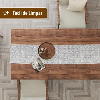 Imagem de Caminho Trilho Mesa Renda Plástico Impermeável 50x140 Vr