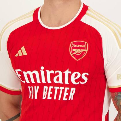 Camisa Adidas Arsenal Home 2024 7 Saka - Camisa Masculina