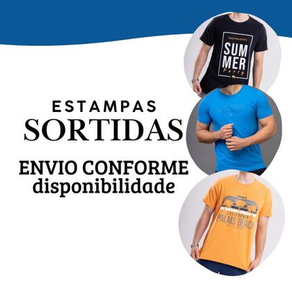 Imagem de Camisa adulto estampada masculina -