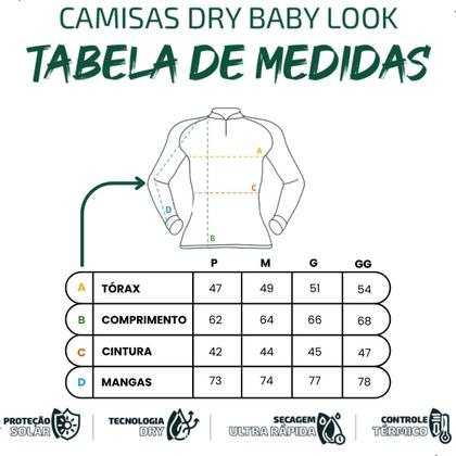 Imagem de Camisa Agro Baby 01 Com Proteção UV 50 Presa Viva Pesca Térmica Pink Rosa Verde Preto Bandeira Brasil