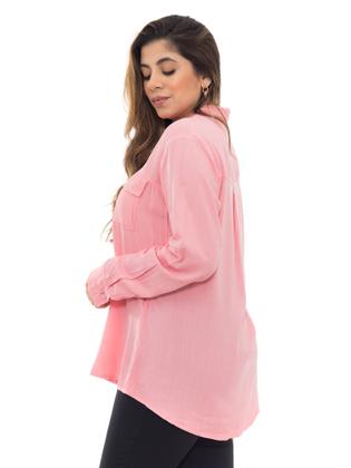 Imagem de Camisa Básica Feminina Manga Longa Ref. 15493