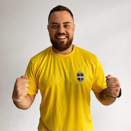 Imagem de Camisa Brasil Dry Fit Blusa Torcedor Brasileiro Camiseta Uniforme Básica