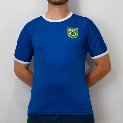 Imagem de Camisa Brasil Uniforme 2 Torcedor Azul - Masculino Tamanho:GGCor:Azul