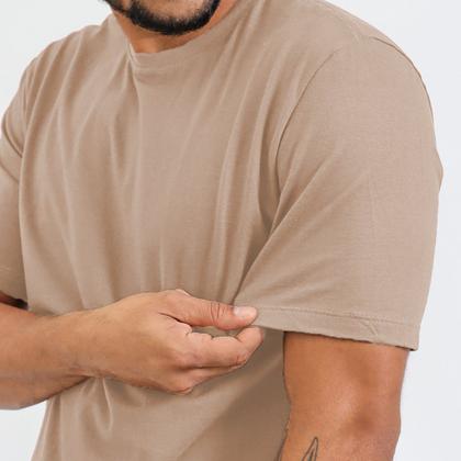 Imagem de Camisa Camiseta Estampada Masculina em Algodão 30.1 Change Never Look Back