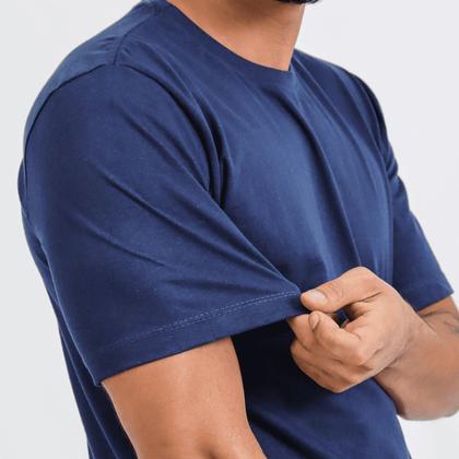 Imagem de Camisa Camiseta Estampada Masculina em Algodão 30.1 Optimistic