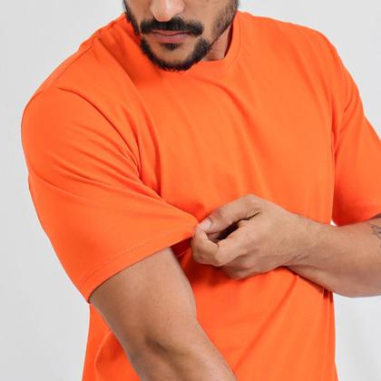 Imagem de Camisa Camiseta Estampada Masculina em Algodão 30.1 Optimistic