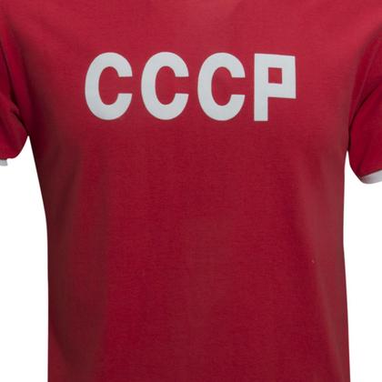 Imagem de Camisa CCCP 1970 (União Soviética) Liga Retrô  Vermelha GGG