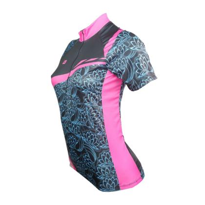 Imagem de Camisa Ciclismo Feminina Be Fast Flor de Lótus Bike Mtb