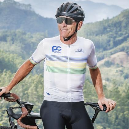 Imagem de Camisa Ciclismo Marcio May Highline País do Ciclismo Brasil