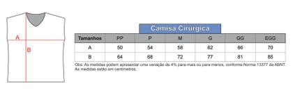Imagem de Camisa cirúrgica algodão