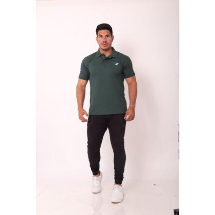 Imagem de Camisa Com Gola Polo Piquet básico Masculina P/M/G/GG Polo Robles