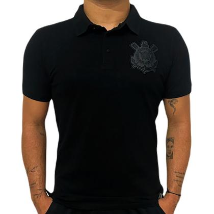 Imagem de Camisa Corinthians Polo All Black - Masculino