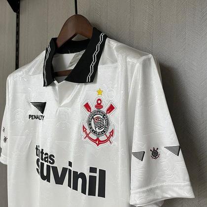 Imagem de Camisa Corinthians Retrô Home 1995/96 Suvinil Masculina