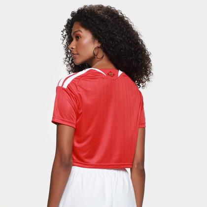 Camisa Cropped Internacional I 26/27 s/n Adidas Feminina - Camisa