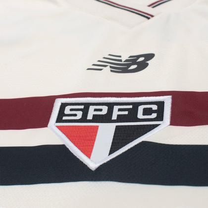 Imagem de Camisa Cropped São Paulo 25/26 New Balance Feminina