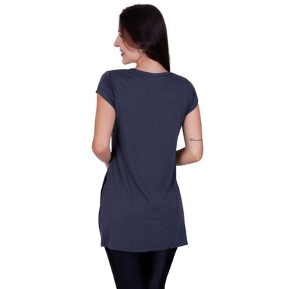 Imagem de Camisa de Academia Fitness com Fenda - C2 BLUSA JU